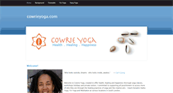 Desktop Screenshot of cowrieyoga.com
